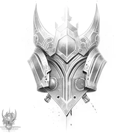 17 Best Shoulder Armor Tattoo Designs For Men  EntertainmentMesh