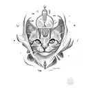 The phrase "Don't be surprised, I will still rise." in an inspiring katy perry font tattoo design idea