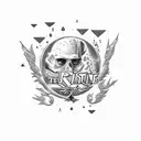 The phrase "Don't be surprised, I will still rise." in an inspiring katy perry font tattoo design idea