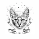 The phrase "Don't be surprised, I will still rise." in an inspiring katy perry font tattoo design idea