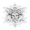 ancient Greece tattoo design idea