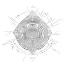 ancient Greece tattoo design idea