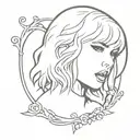 Taylor swift TTPD tattoo design idea