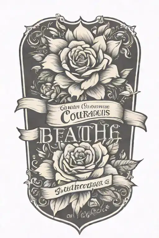 alert, stand firm in faith, be courageous and strong, do everything in love forearm sleeve tattoo tattoo design idea