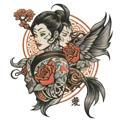 couple tattoos for lovers tattoo design idea