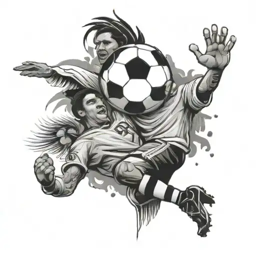 soccer, colombia, ecuador tattoo design idea