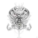 espada tattoo design idea