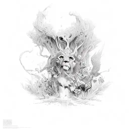 1of1 with crosses tattoo design idea