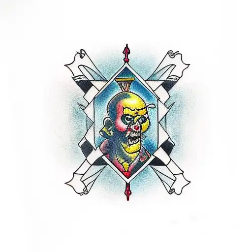 cage tattoo design idea