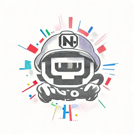 nintendo tattoo design idea