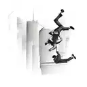 Falling Man from building tattoo design idea