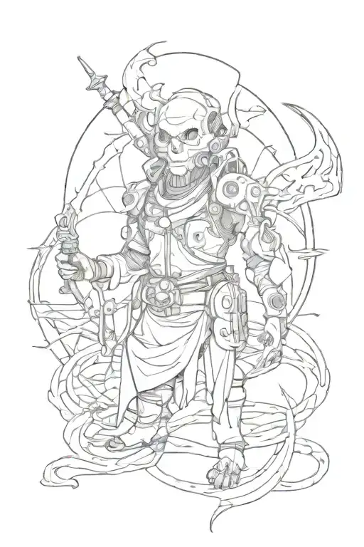 chosen one   tattoo design idea