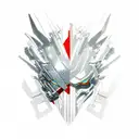 metal gear solid  tattoo design idea