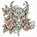 Allen Alana Alessi tattoo design idea