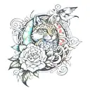 Allen Alana Alessi tattoo design idea