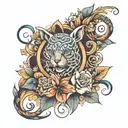 Allen Alana Alessi tattoo design idea