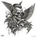 men and weld tattoo design idea
