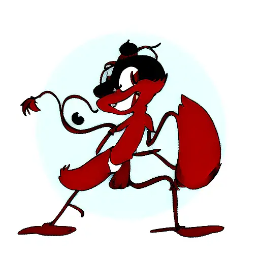 mushu tattoo design idea