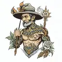 reed tattoo design idea