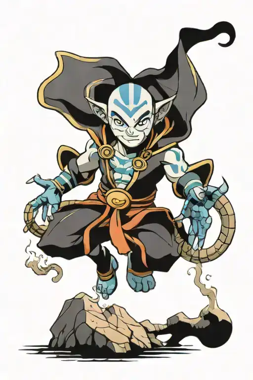 avatar the last airbender tattoo design idea