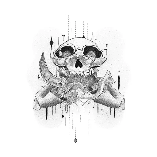 You don't want to kill yourself you want to kill something inside you tattoo design idea