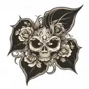 i hate being bipolar, its awesome accessories tattoo design idea