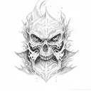 7 deadly sins sleeve tattoo design idea