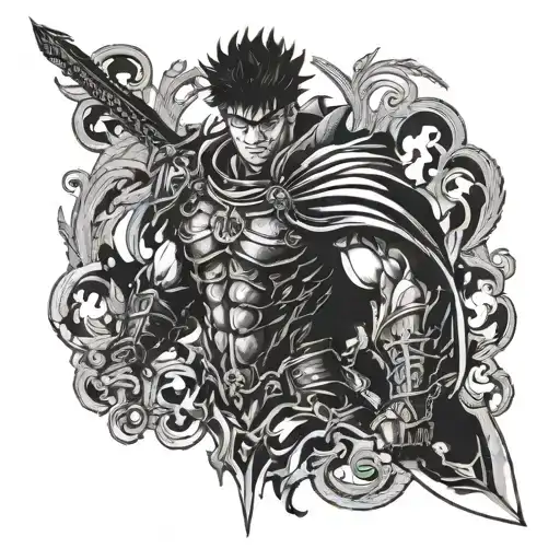 Berserk Guts tattoo design idea