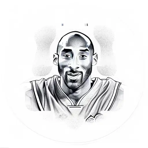 Kobe Bryant logo tattoo design idea