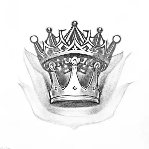 King's Crown tattoo design idea