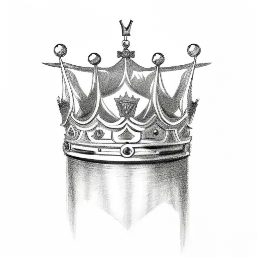 King's Crown tattoo design idea