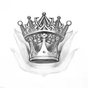 King's Crown tattoo design idea