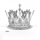 King's Crown tattoo design idea