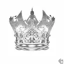 Queen's Crown tattoo design idea