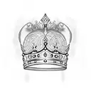 Queen's Crown tattoo design idea