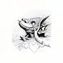 goblin  tattoo design idea