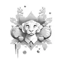 love Mom dad tattoo design idea