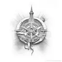 religious  tattoo design idea