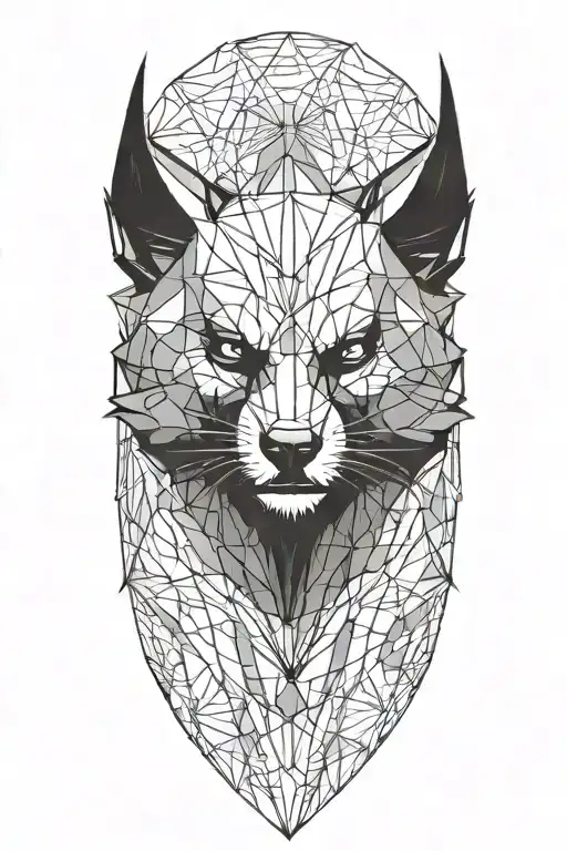 Wolverine animal tattoo design idea