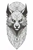 Wolverine animal tattoo design idea