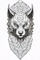 Wolverine animal tattoo design idea