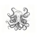 octopus nautical theme tattoo design idea