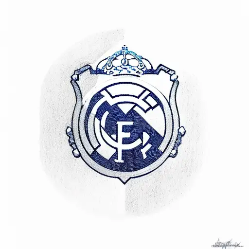 Real madrid  tattoo design idea