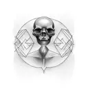 lost loved ones tattoo design idea