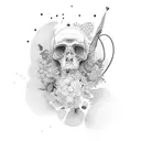 lost loved ones tattoo design idea