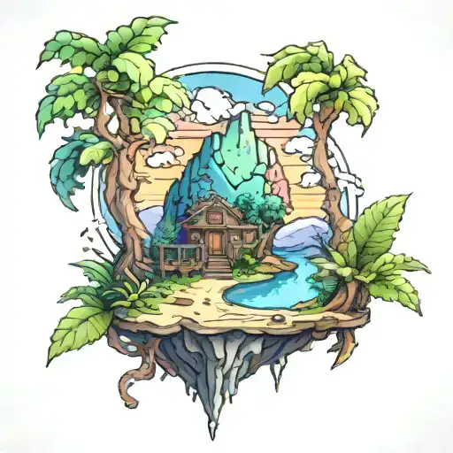 terraria tattoo design idea