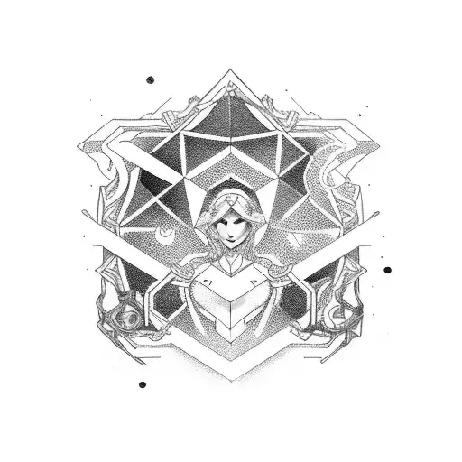 4 daughters, family, gemini, virgo tattoo design idea