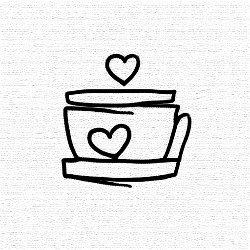 a tattoo of three cups, simple and cute tattoo design idea