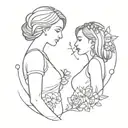 best friend sister tattoo tattoo design idea