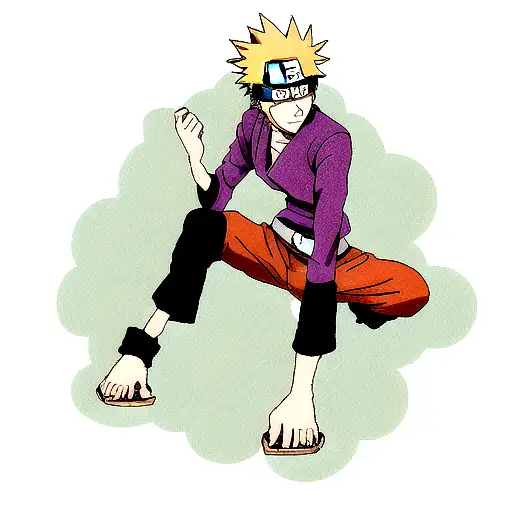 pain from naruto  tattoo design idea